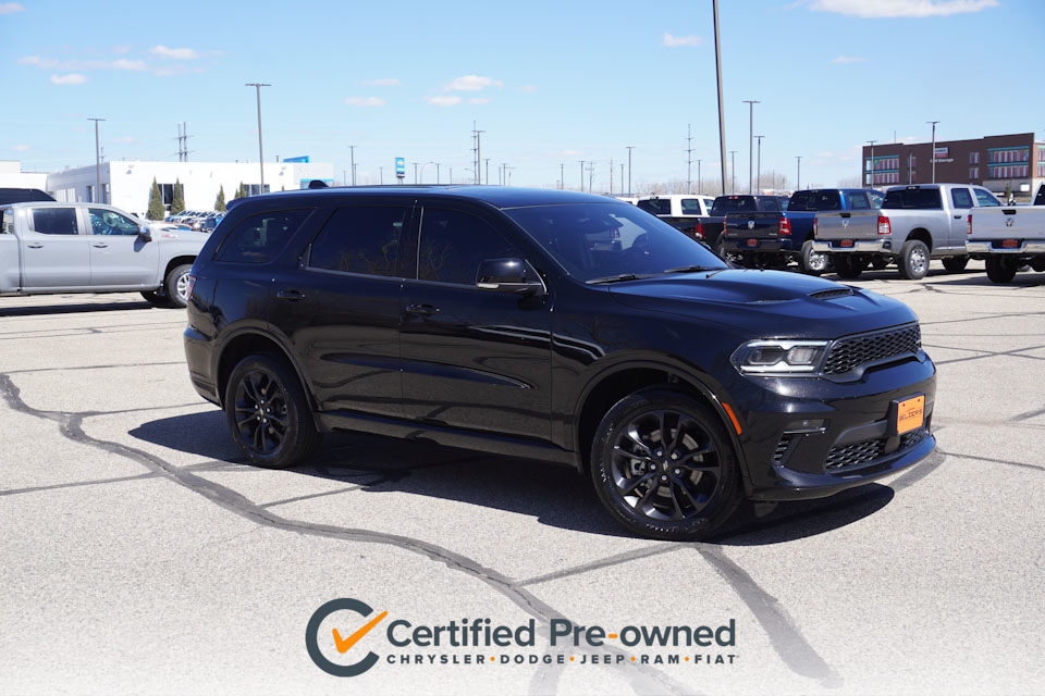 Certified 2022 Dodge Durango GT Plus with VIN 1C4RDJDG5NC133478 for sale in Lakeville, Minnesota