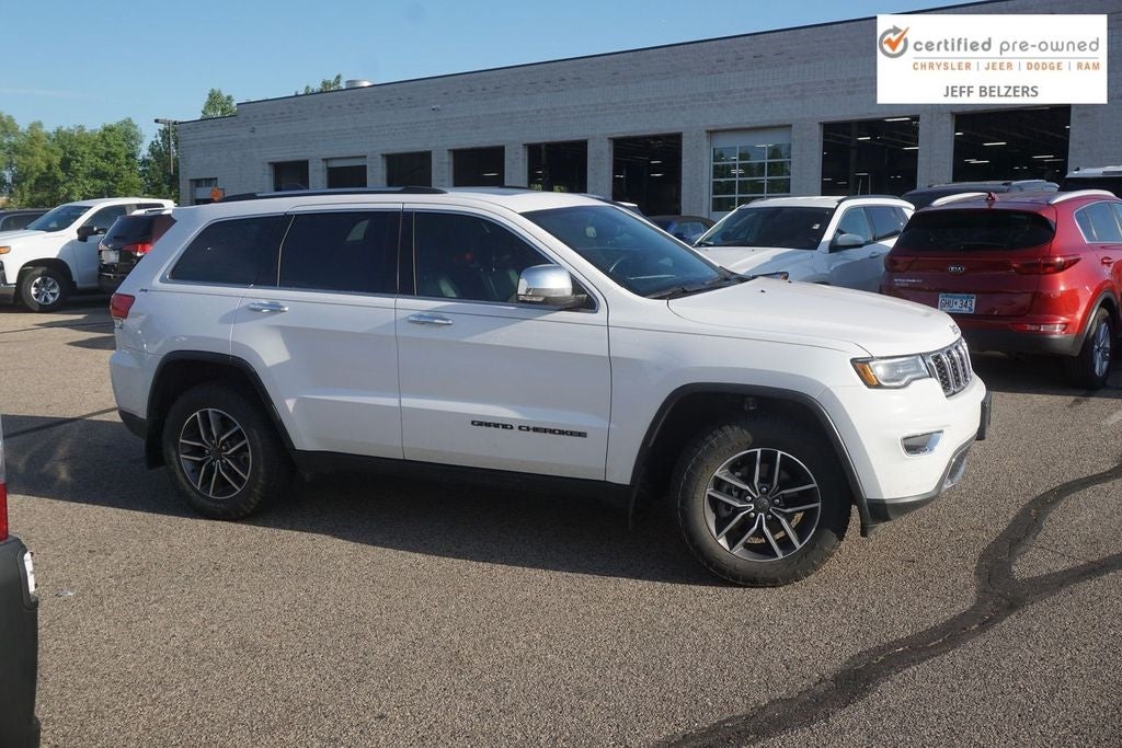 Certified 2019 Jeep Grand Cherokee Limited with VIN 1C4RJFBG7KC627488 for sale in Lakeville, Minnesota