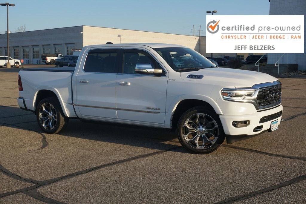 Used 2020 RAM Ram 1500 Pickup Limited with VIN 1C6SRFHT5LN266841 for sale in Lakeville, Minnesota
