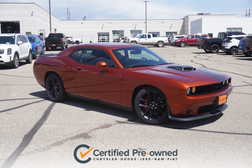 Certified 2021 Dodge Challenger R/T with VIN 2C3CDZBT9MH509507 for sale in Lakeville, Minnesota
