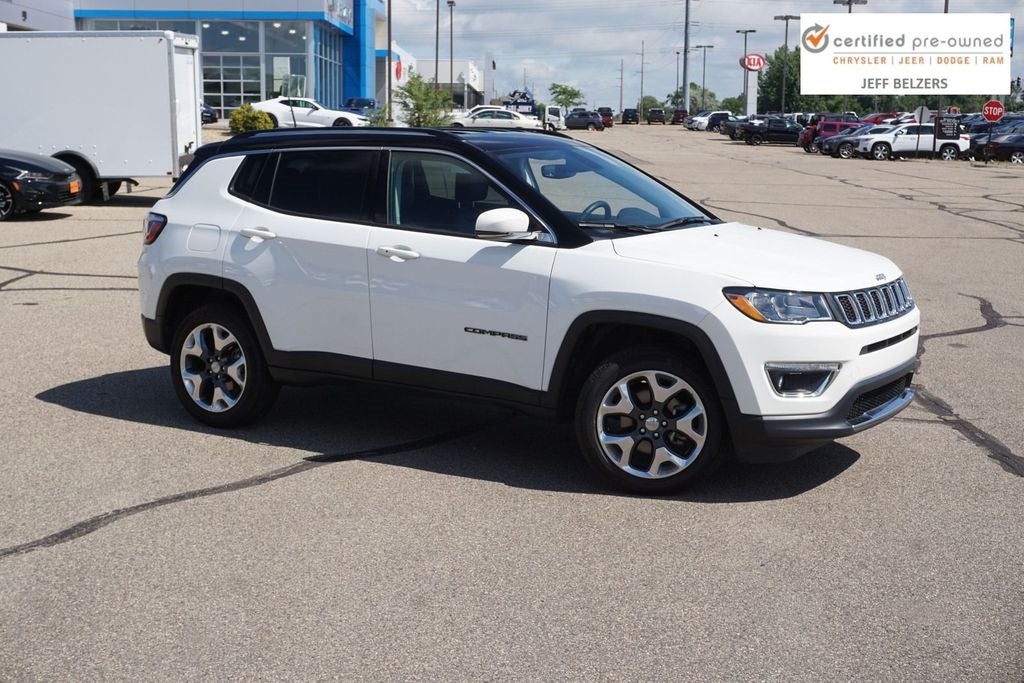 Certified 2019 Jeep Compass Limited with VIN 3C4NJDCB1KT842780 for sale in Lakeville, Minnesota