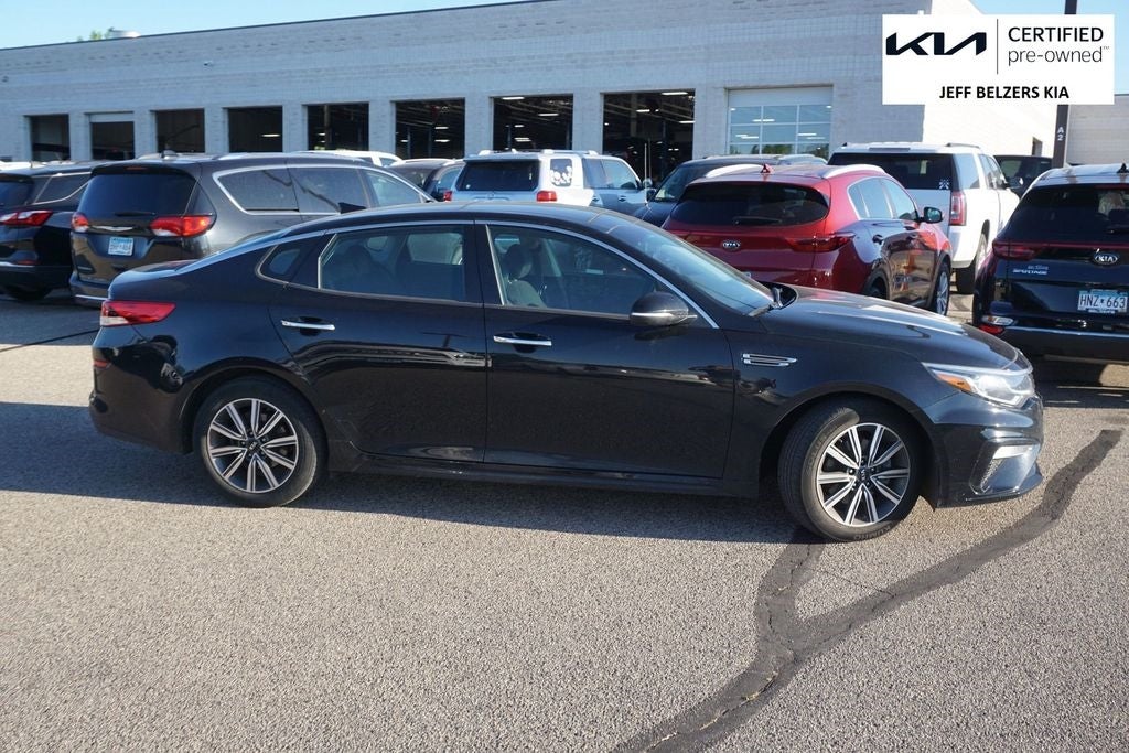 Certified 2019 Kia Optima LX with VIN 5XXGT4L32KG322921 for sale in Lakeville, Minnesota