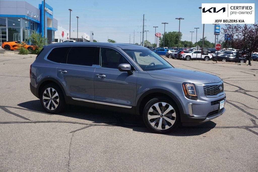 Certified 2021 Kia Telluride EX with VIN 5XYP3DHC1MG118604 for sale in Lakeville, Minnesota